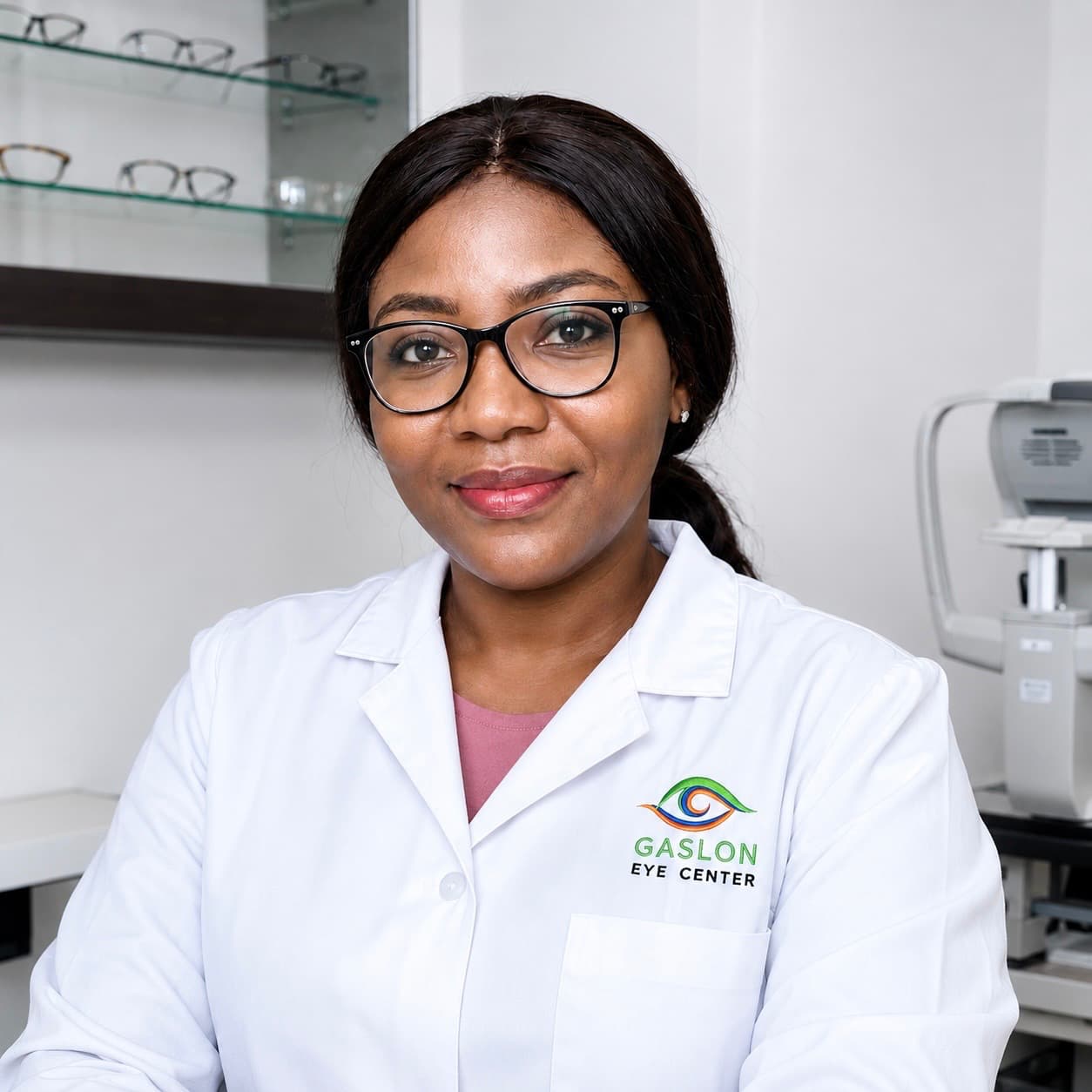Dr. Chioma A., Medical Director at Gaslon Eye Center